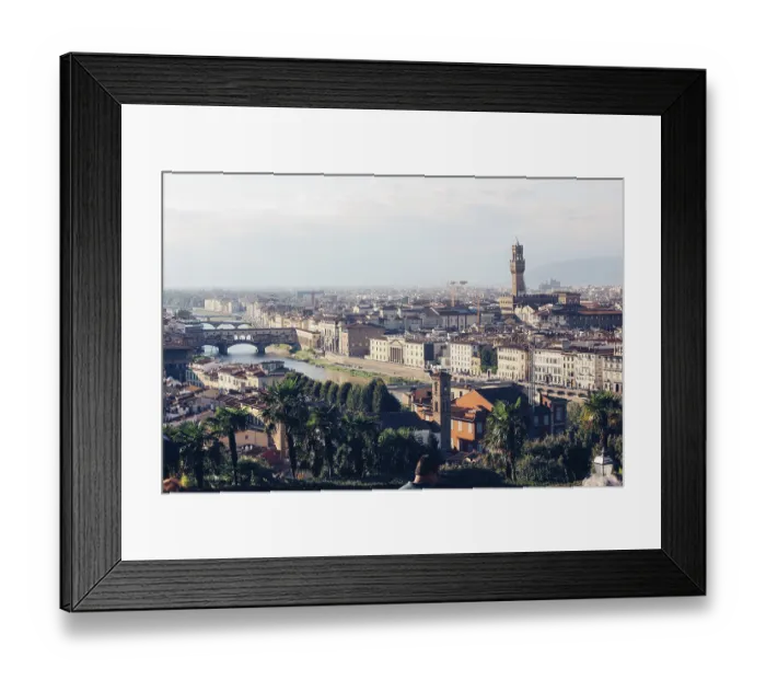 Framed Print : View of the city Florence, Italy Framed Print : View of the city Florence, Italy