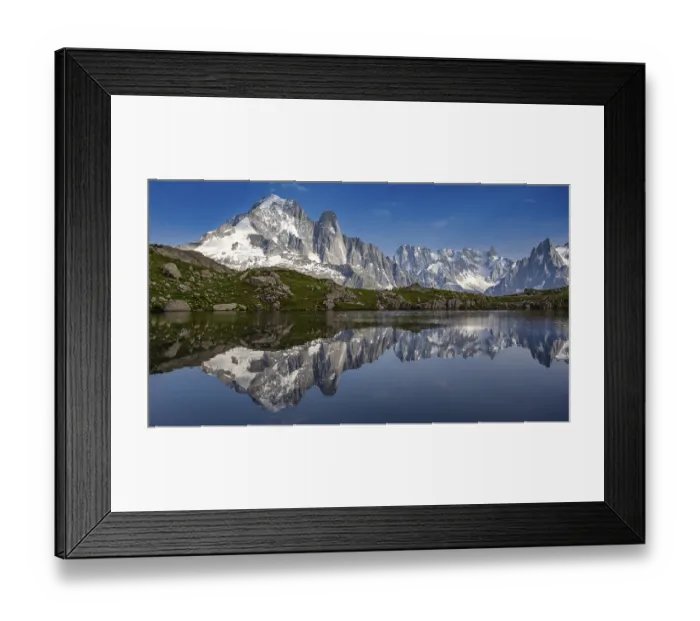 Framed Print : The Aiguille Verte