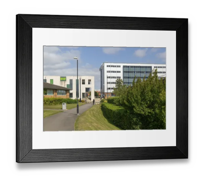 Framed Print : Modern architecture Edinburgh Building