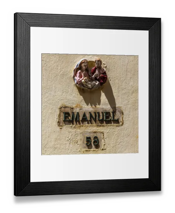 Framed Print : Old town streets in Victoria, formerly Rabat