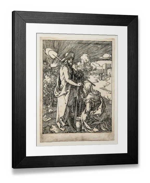 Framed Print : Christ appearing to Mary Magdalene Framed Print : Christ appearing to Mary Magdalene