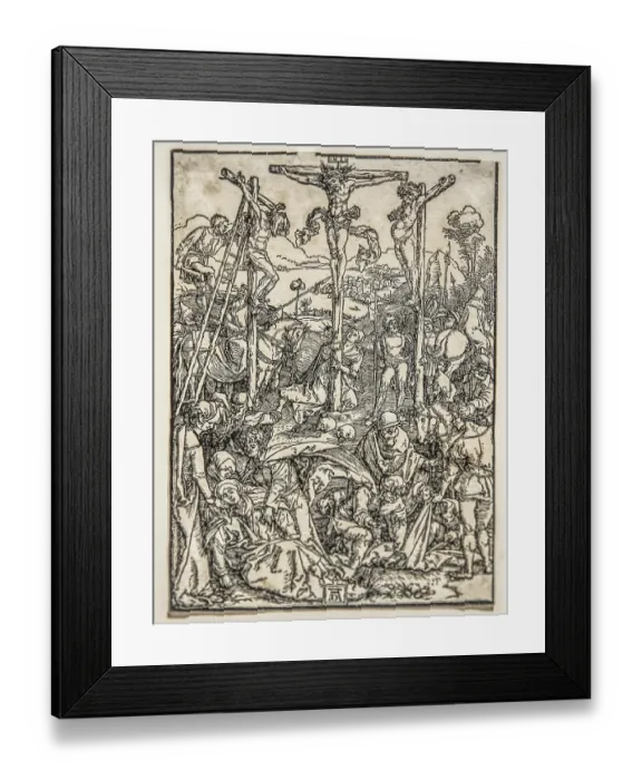 Framed Print : Crucifixion at Calvary, The Little Calvary