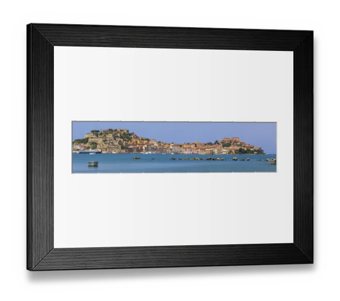 Framed Print : Portoferraio, view from San Giovanni Framed Print : Portoferraio, view from San Giovanni