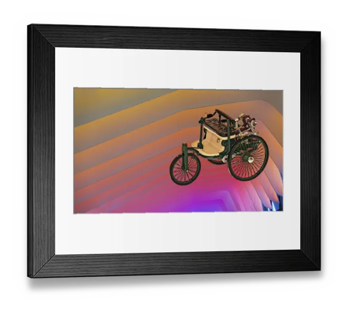 Framed Print : Benz Patent Motor Car Number 1 is the first automobile built by Carl Benz with an internal combustion engine Framed Print : Benz Patent Motor Car Number 1 is the first automobile built by Carl Benz with an internal combustion engine