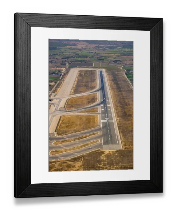 Framed Print : Aerial view, Aeropuerto de Palma de Majorca Framed Print : Aerial view, Aeropuerto de Palma de Majorca