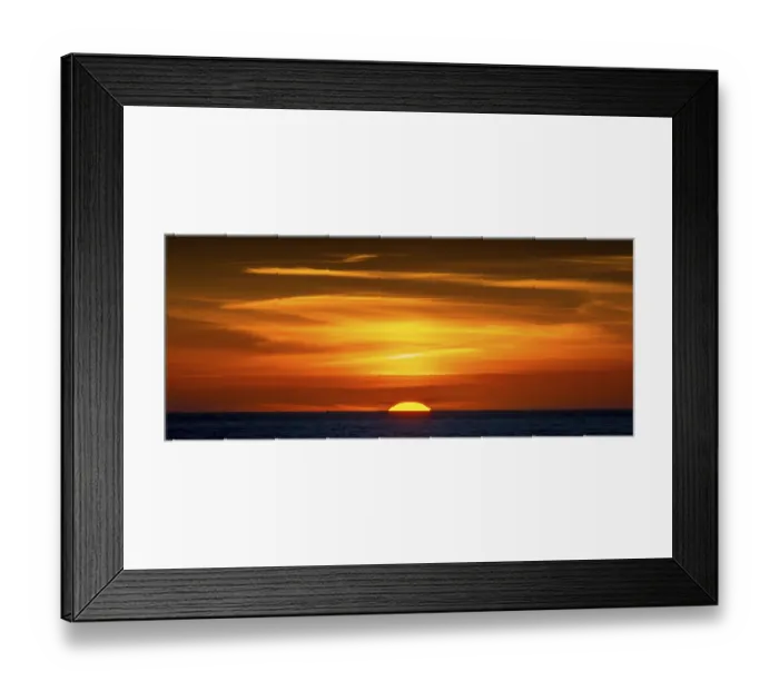 Framed Print : Sunset by the sea, Santa Ponca Framed Print : Sunset by the sea, Santa Ponca