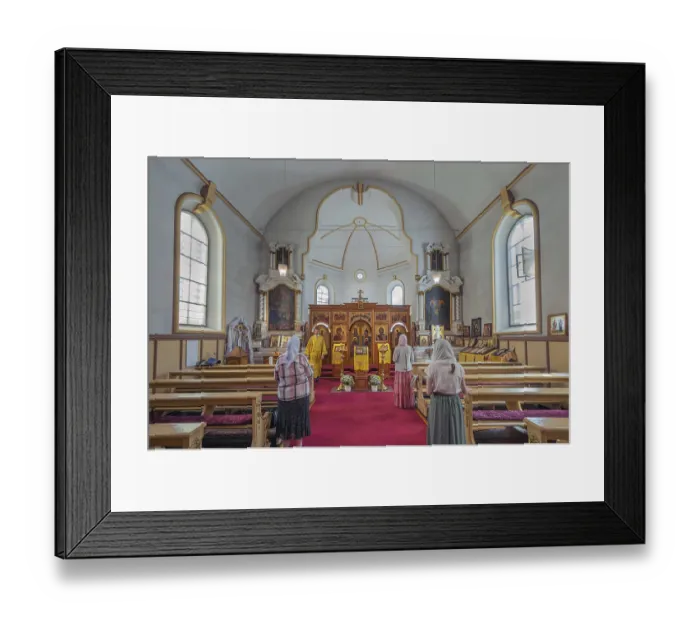 Framed Print : The Chapel of the Soul, former cemetery chapel
