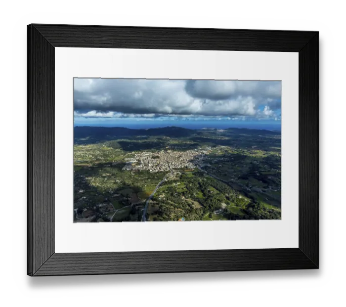 Framed Print : Aerial view, view of Arta