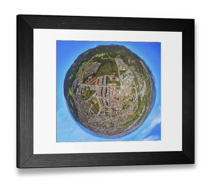 Framed Print : Aerial view, aerial view Sa Vileta-Son Rapinya Framed Print : Aerial view, aerial view Sa Vileta-Son Rapinya