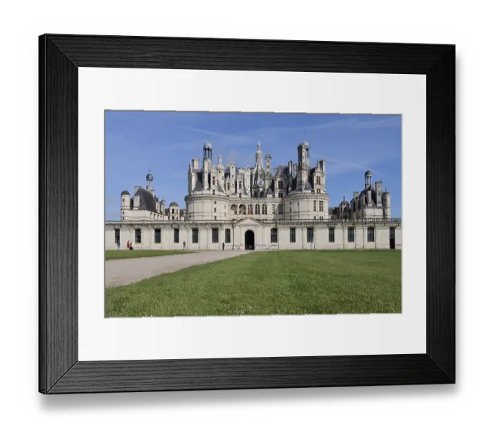 Framed Print : Chambord Castle, Loir-et-Cher department