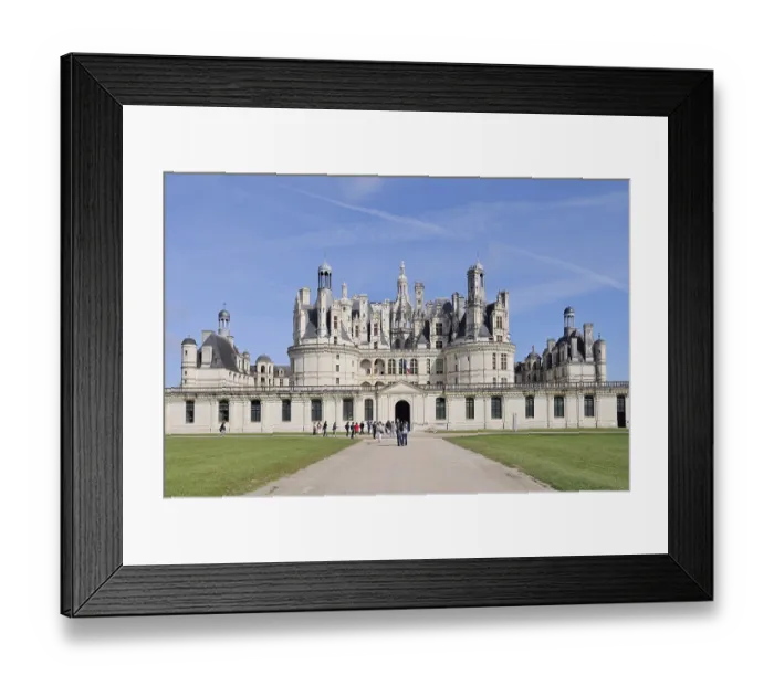 Framed Print : Chambord Castle, Loir-et-Cher department
