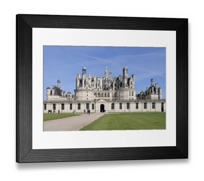 Framed Print : Chambord Castle, Loir-et-Cher department