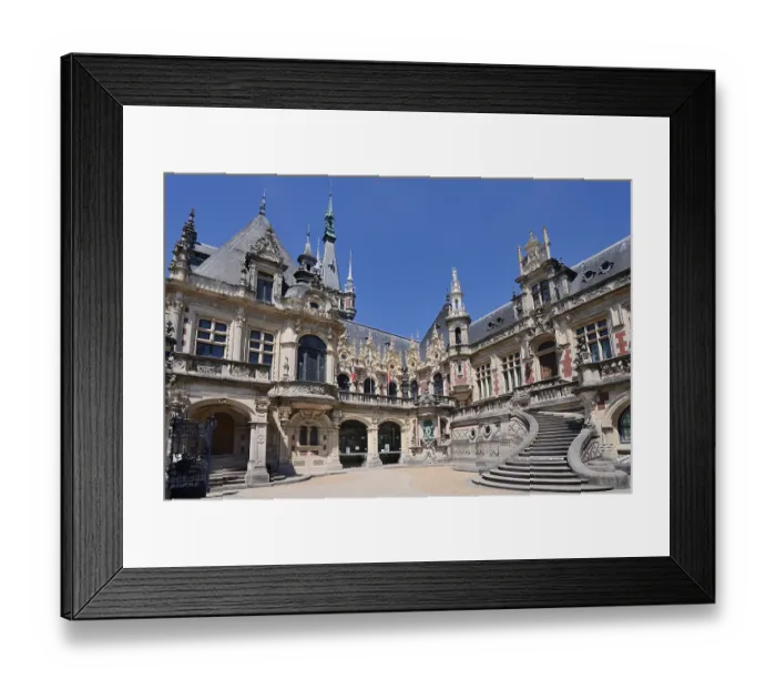Framed Print : Palais Benedictine, Fecamp, Seine-Maritime Framed Print : Palais Benedictine, Fecamp, Seine-Maritime
