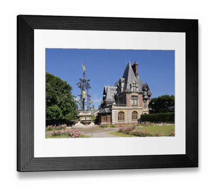 Framed Print : Villa Benedictine, Fecamp, Seine-Maritime Framed Print : Villa Benedictine, Fecamp, Seine-Maritime