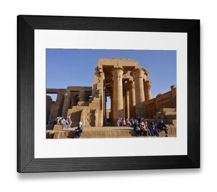 Framed Print : Double temple of Kom Ombo, Kom Ombo, Egypt Framed Print : Double temple of Kom Ombo, Kom Ombo, Egypt