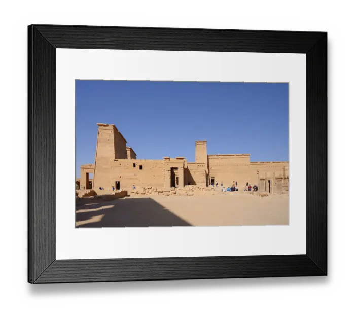 Framed Print : Temple of Philae, Aswan, Egypt