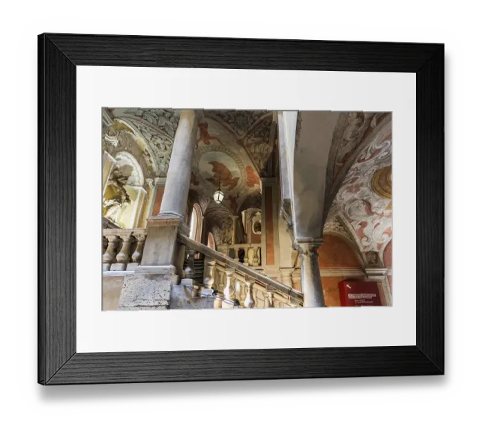 Framed Print : Interior view, Palais Lascaris Framed Print : Interior view, Palais Lascaris