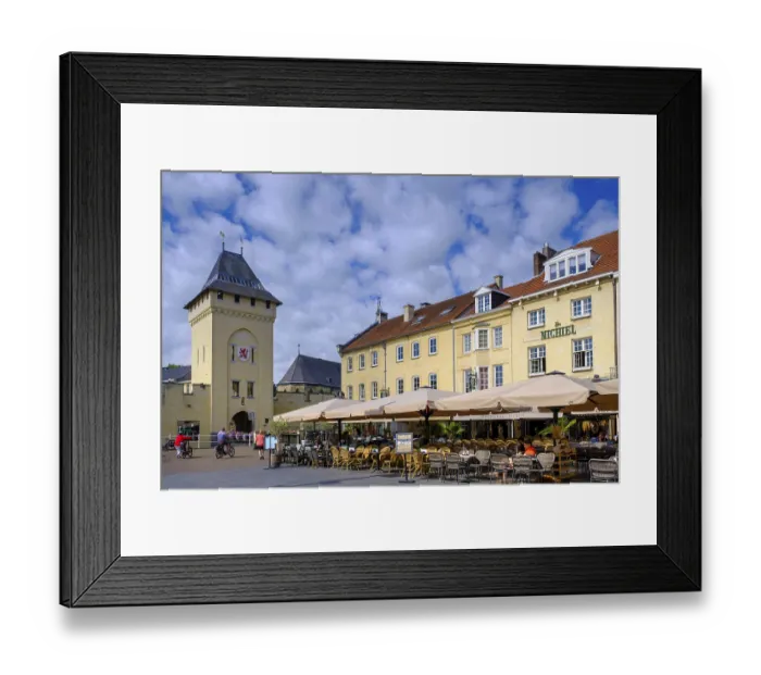 Framed Print : De Geulpoort, Theo Dorrenplein