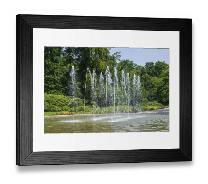 Framed Print : Niewels-Fontaine, Kaiser-Karls-Park