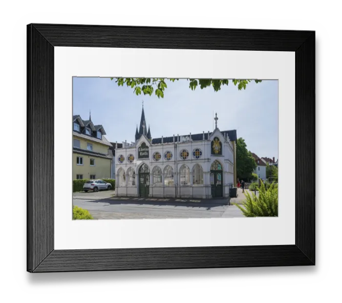 Framed Print : Liborius spring, drinking hall Framed Print : Liborius spring, drinking hall
