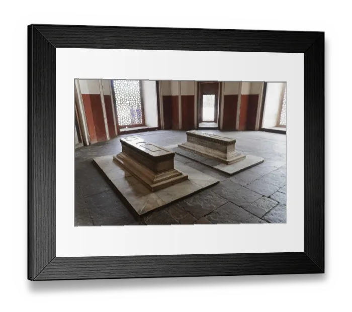 Framed Print : Humayun's Tomb, Delhi, North India