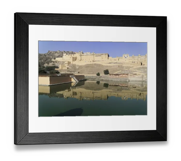 Framed Print : Fort Amber, Amber, near Jaipur