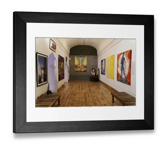 Framed Print : Fort Amber, Amber, near Jaipur