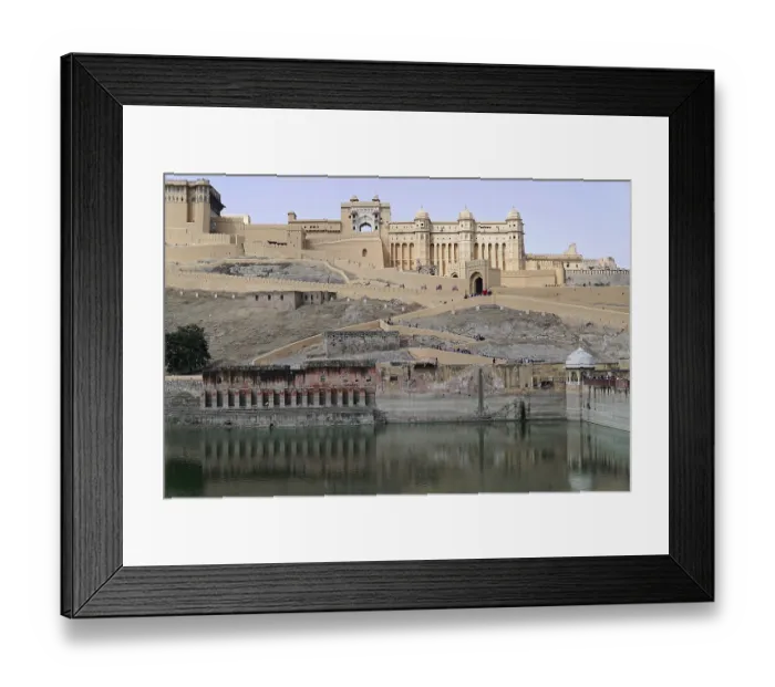 Framed Print : Fort Amber, Amber, near Jaipur