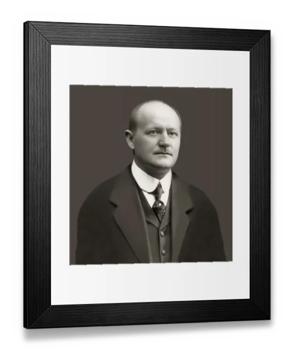 Framed Print : Emil Molt, 1876-1936, German businessman