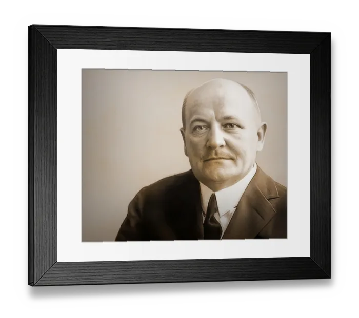 Framed Print : Emil Molt, 1876-1936, German businessman Framed Print : Emil Molt, 1876-1936, German businessman