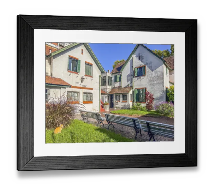 Framed Print : In the convent of the Hermanas Benedictinas