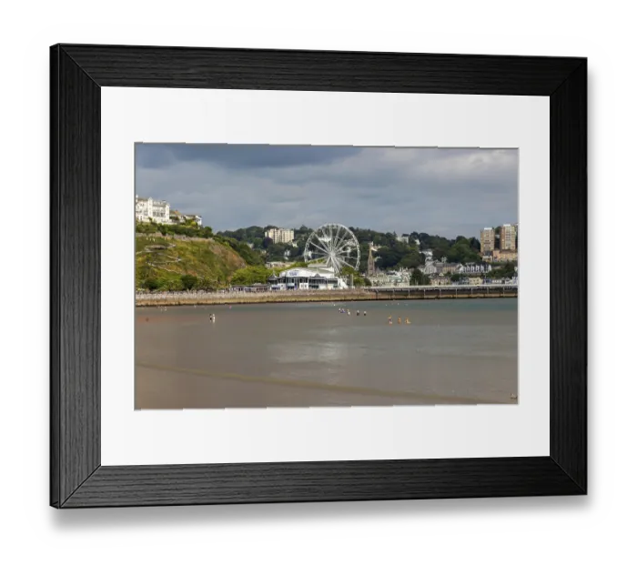 Framed Print : View to Princess Theatre and Ferris Wheel Framed Print : View to Princess Theatre and Ferris Wheel
