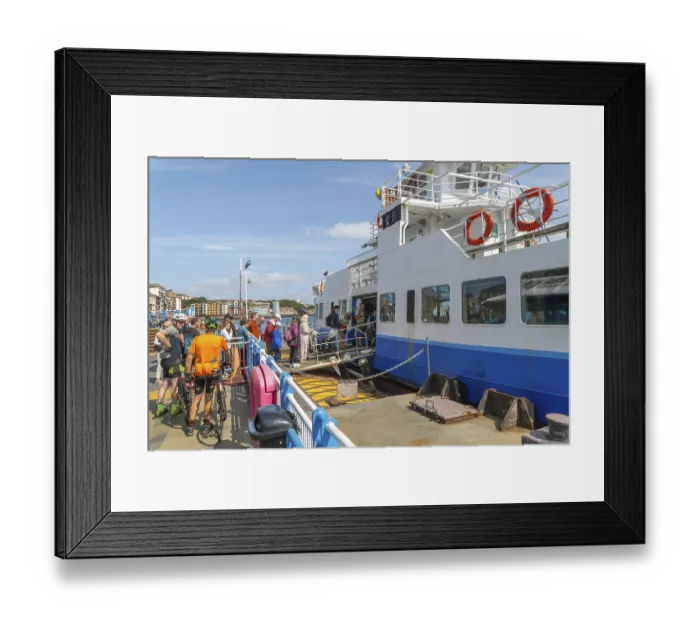 Framed Print : Pride of the Tyne passenger ferry boat