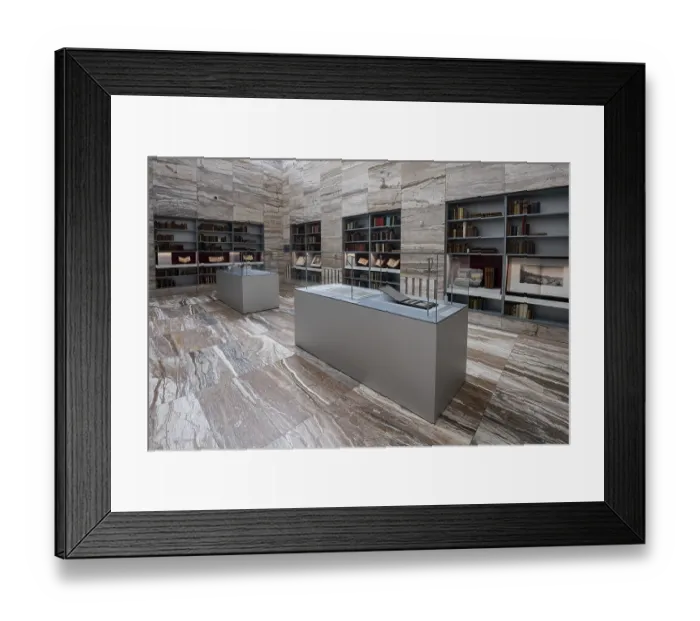 Framed Print : National Library, antique collection Framed Print : National Library, antique collection