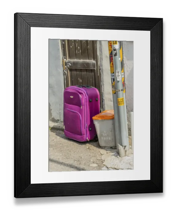 Framed Print : Seoul, South Korea. March 6, 2020