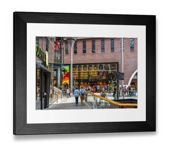 Framed Print : Westfield Shopping Centre at Uberseeplatz