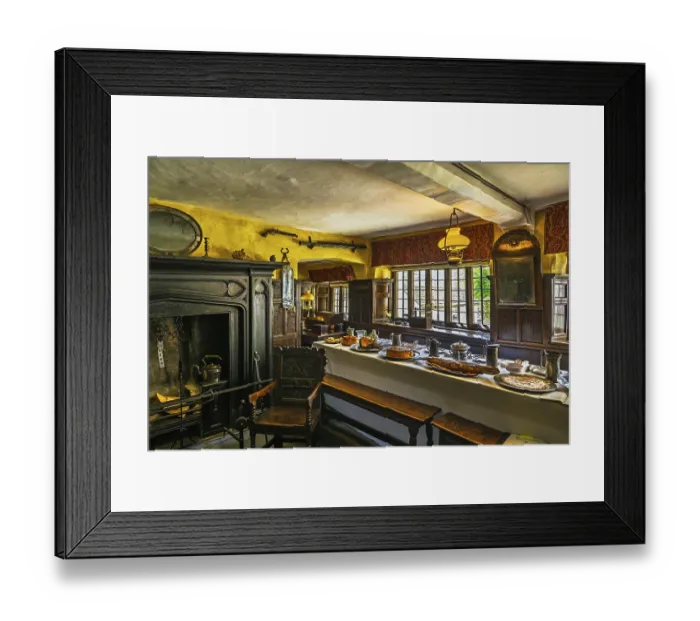Framed Print : Townend house, National Trust, Troutbeck
