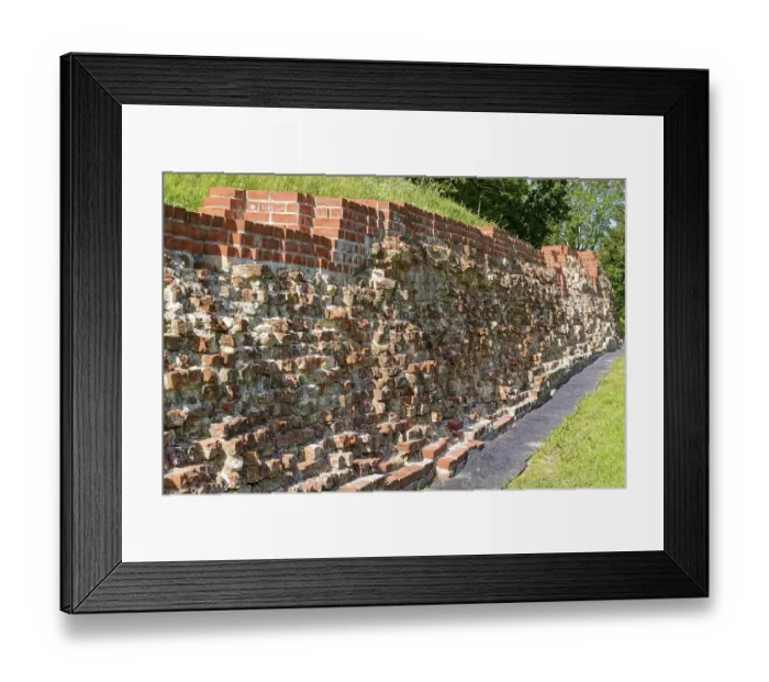 Framed Print : Parts of the Danewerk rampart system Framed Print : Parts of the Danewerk rampart system