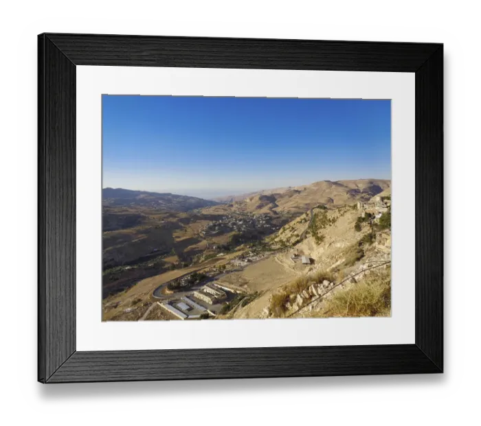 Framed Print : A small village in the dessert Framed Print : A small village in the dessert