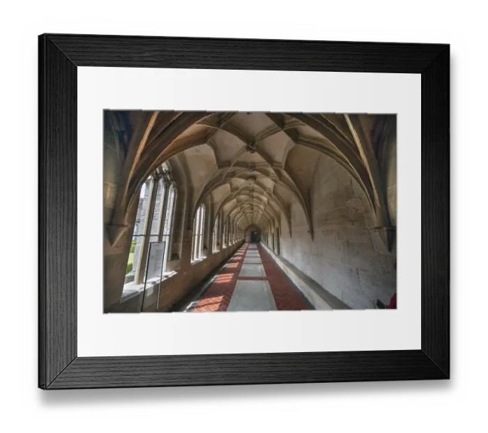 Framed Print : Cloister of Bebenhausen Monastery Framed Print : Cloister of Bebenhausen Monastery