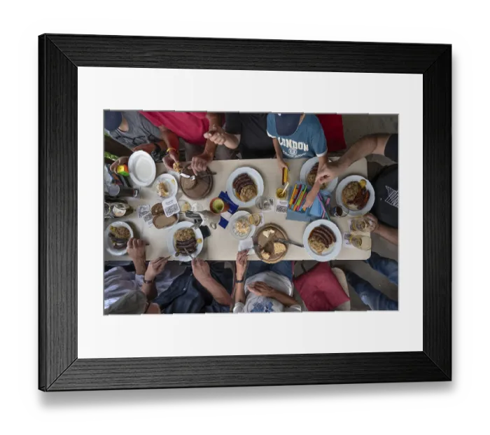Framed Print : Food in a pub in Middle Franconia Framed Print : Food in a pub in Middle Franconia