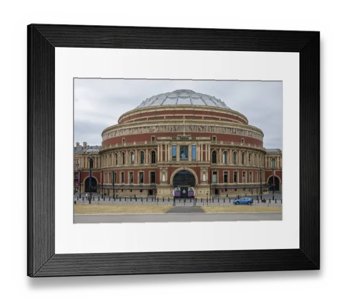 Framed Print : Royal Albert Hall concert hall