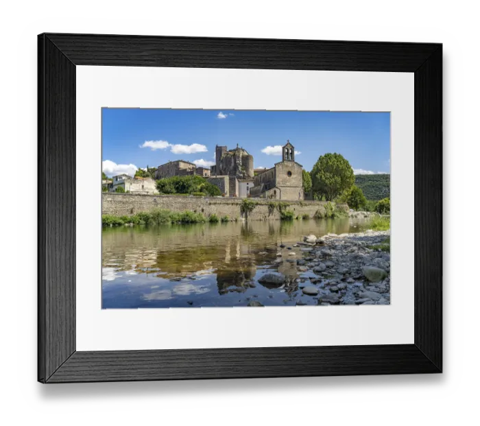 Framed Print : The Sainte-Marie-Madeleine church