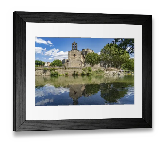Framed Print : The Sainte-Marie-Madeleine church Framed Print : The Sainte-Marie-Madeleine church