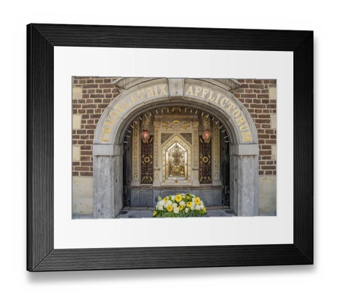 Framed Print : Image of grace at the pilgrimage church Chapel of Grace in Kevelaer Framed Print : Image of grace at the pilgrimage church Chapel of Grace in Kevelaer