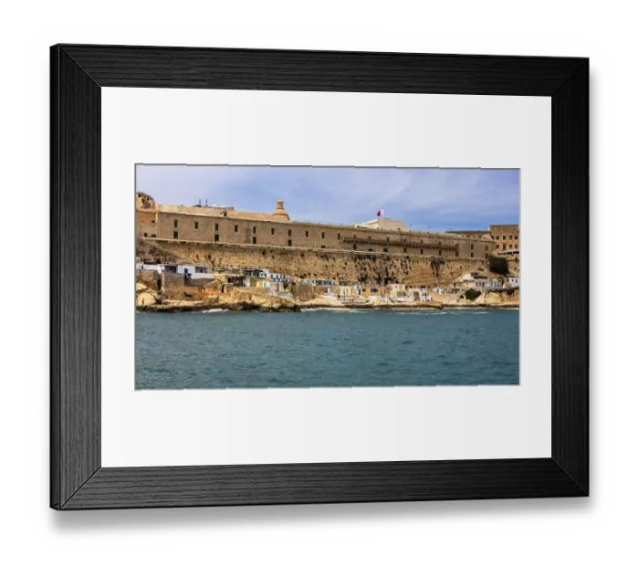 Framed Print : Sacra Infermeria, Hospital of the Knights of the Order from the 16th century