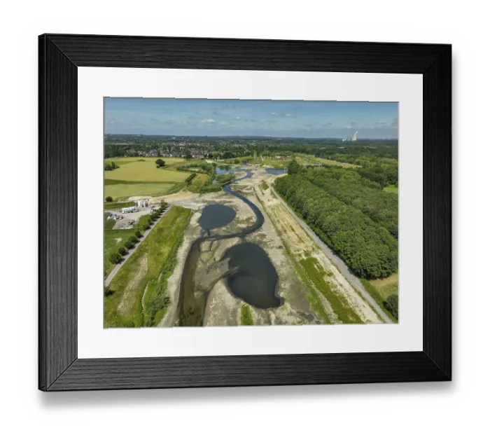 Framed Print : Dortmund, Castrop-Rauxel, North Rhine-Westphalia