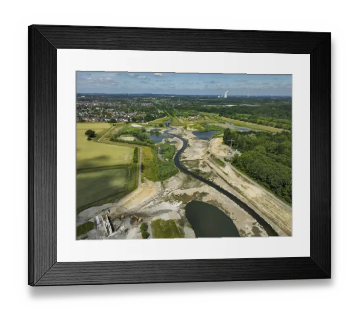 Framed Print : Dortmund, Castrop-Rauxel, North Rhine-Westphalia