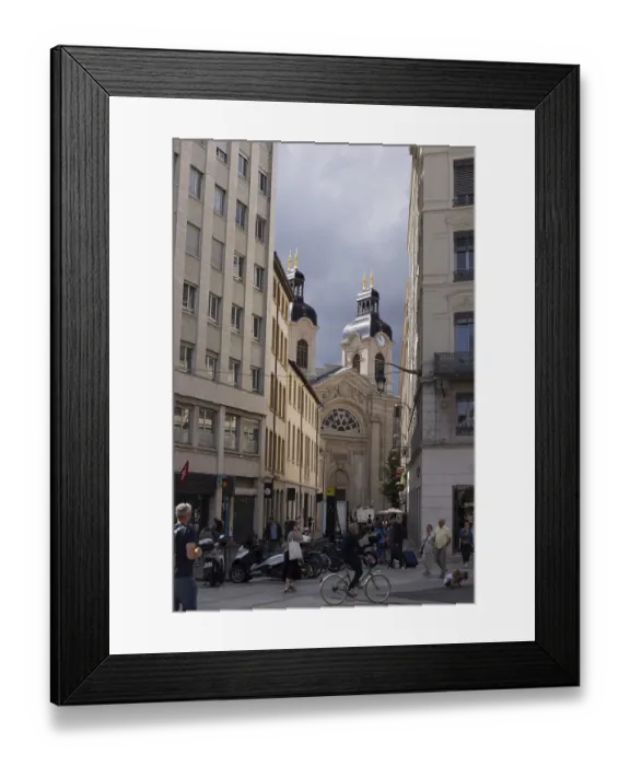 Framed Print : Cloitre de l'Hotel-Dieu