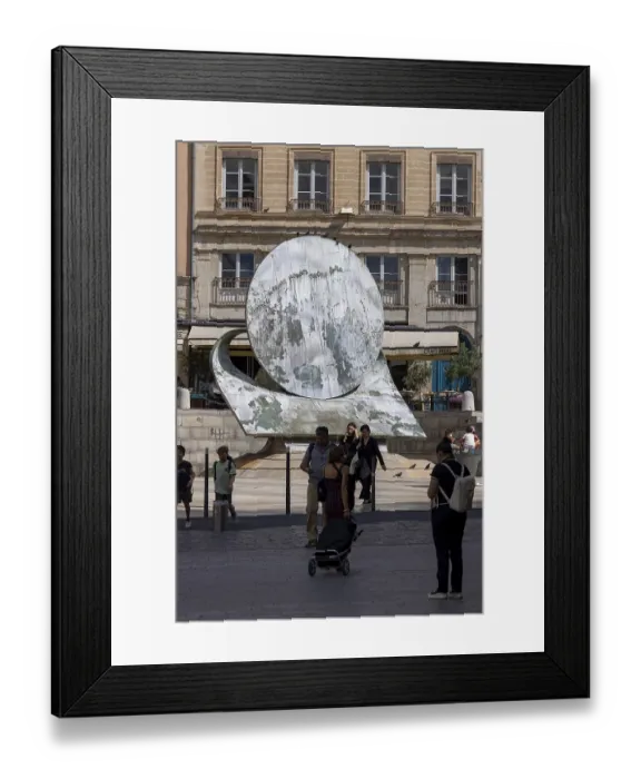 Framed Print : Fountain, Fontaine d'Ipousteguy